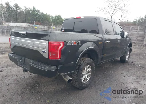 2015 Ford F-150 Platinum из США, поврежденный, VIN 1FTEW1EG5FFB98760